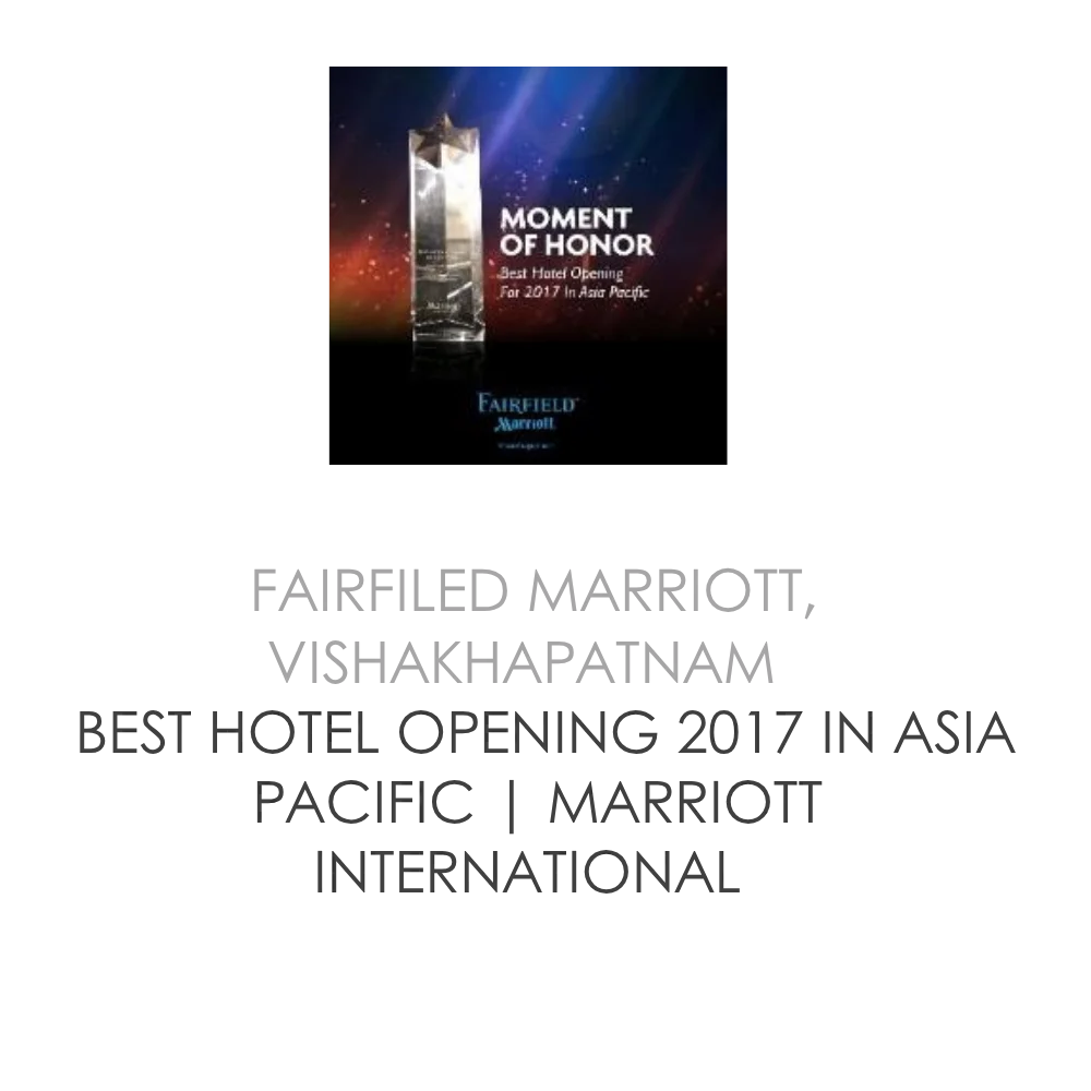 Fairfield Marriott - Best Hotel Opening 2017 in Asia Pacific