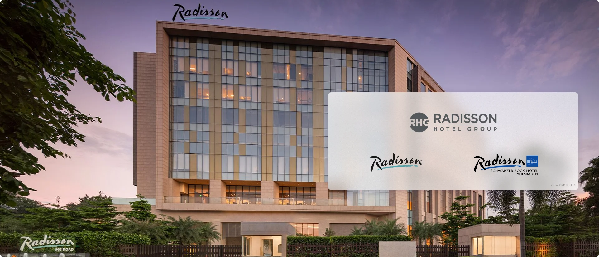 Radisson Hotel Group project