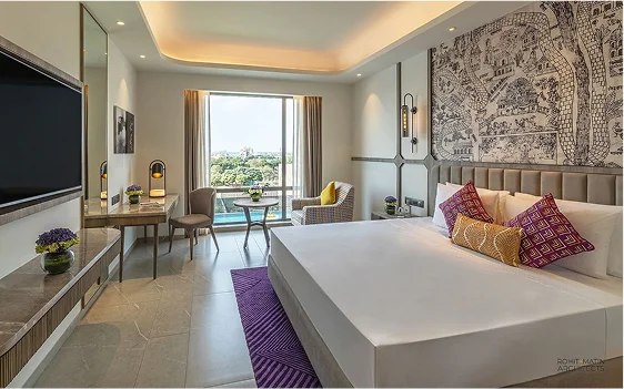 Vivanta Vrindavan suite room